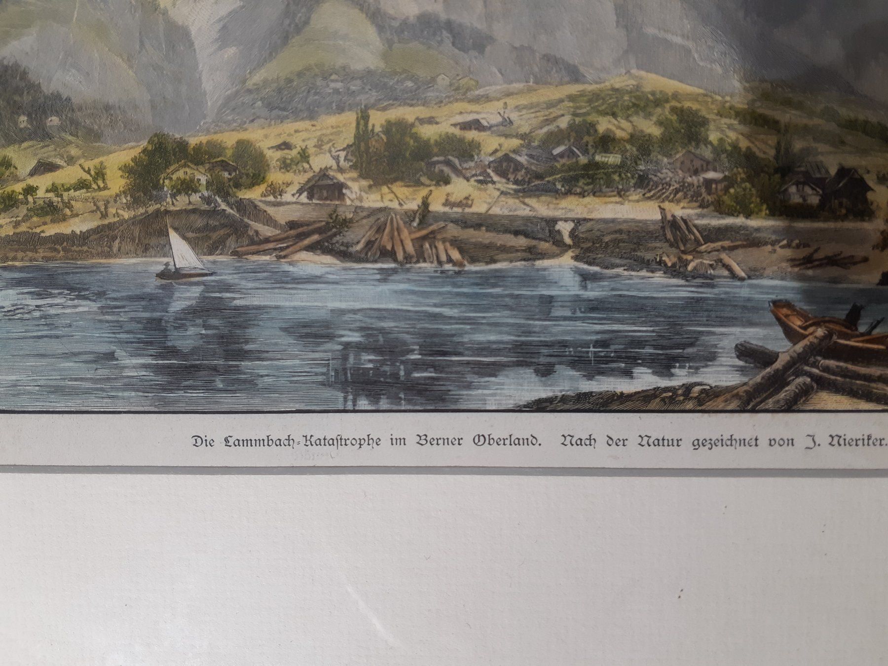 Grafica & Litografie: Litho Katastrophe Lommbach – Usato da Grindelwald venduto da carro5 2