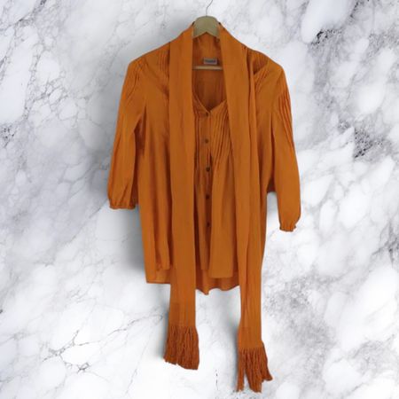 Blouse PHILOSOPHY di Alberta Ferretti - T. 38 - Orange