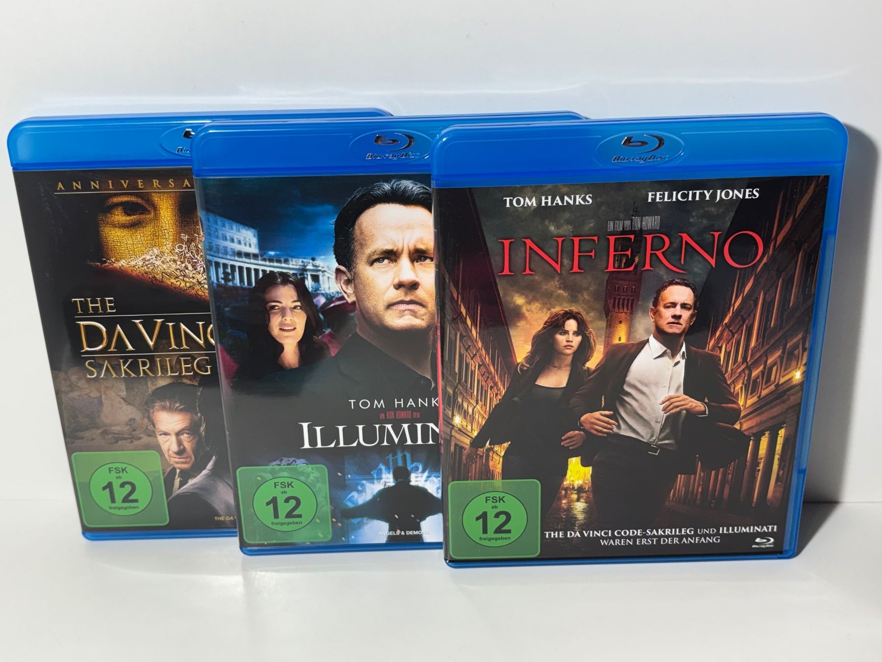 Alle DVDs: The Da Vinci Code - Illuminati - Inferno Blu Ray – Gebraucht aus Wilderswil von Sstriker 3