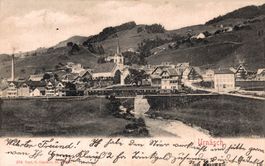 Uznach. Totalansicht