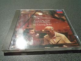 CD Brahms, Piano Concerto No. 1, Andràs Schiff, Sir Georg