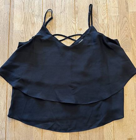 Top schwarz, Gr. S