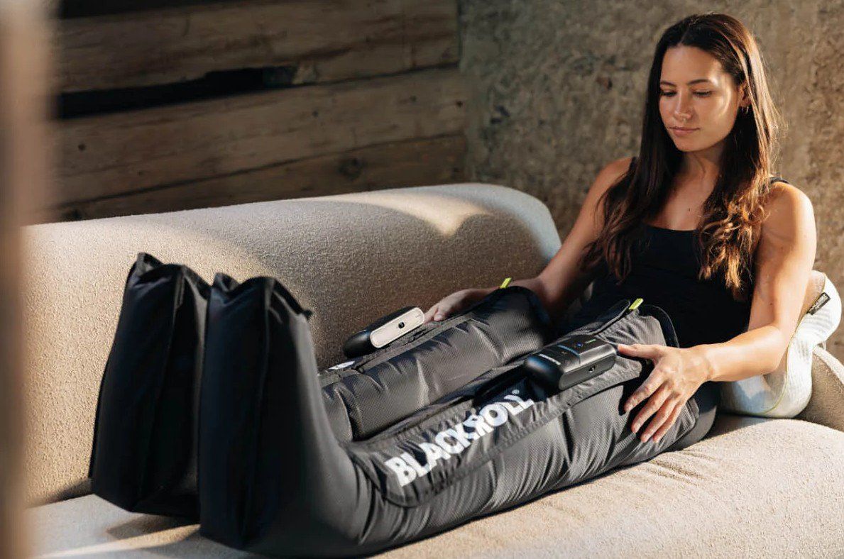 Blackroll Dispositivi per massaggi: Compression Boots 2.0 von Blackroll NEU - Grösse S – Nuovo e nell'imballaggio originale da Lüterkofen venduto da GesundheitspraxisNN 3