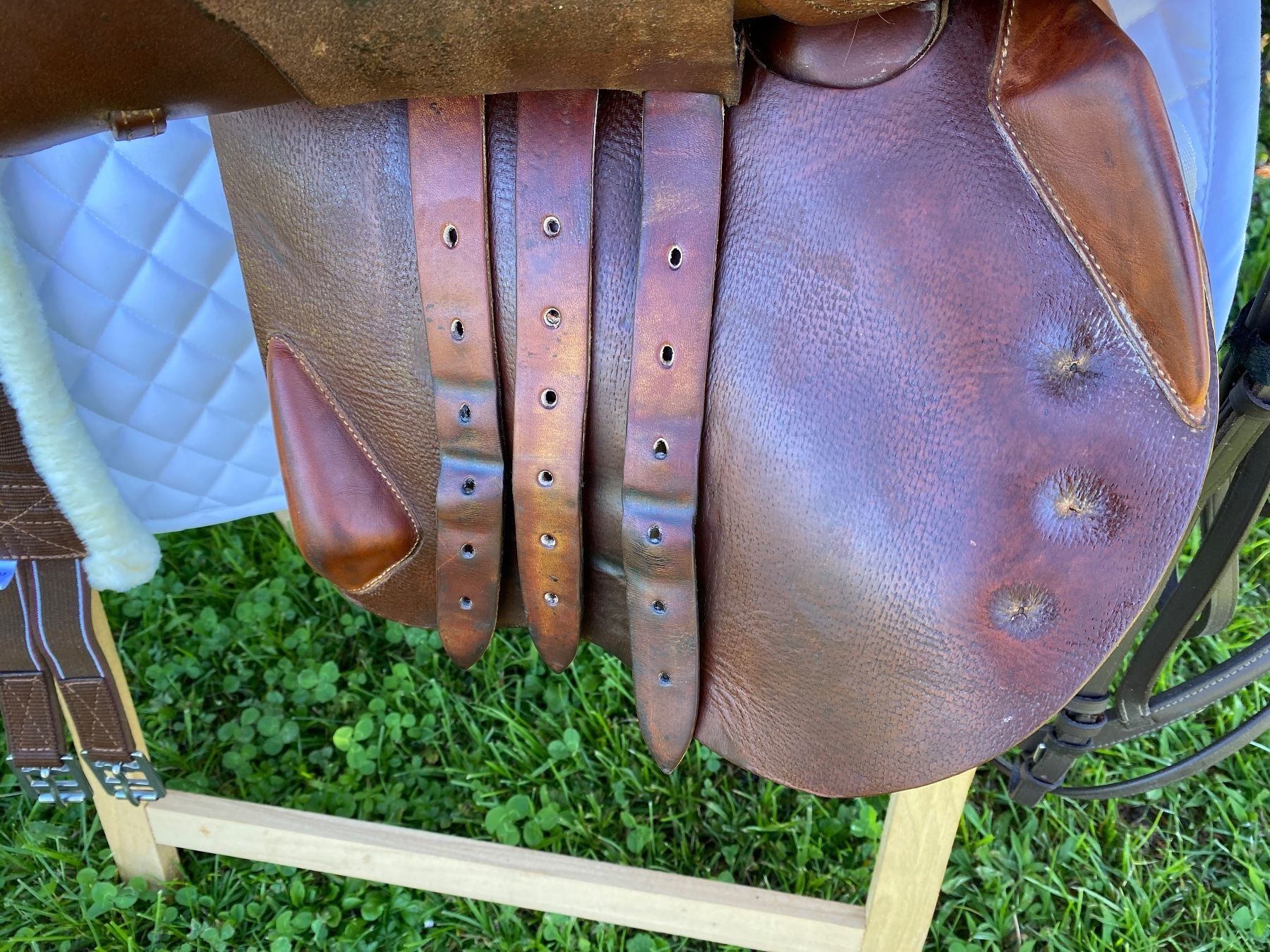 Selle & Accessori: schöner Devoucoux Vielseitigkeitssattel – Usato da Feldbach venduto da Fea1 6