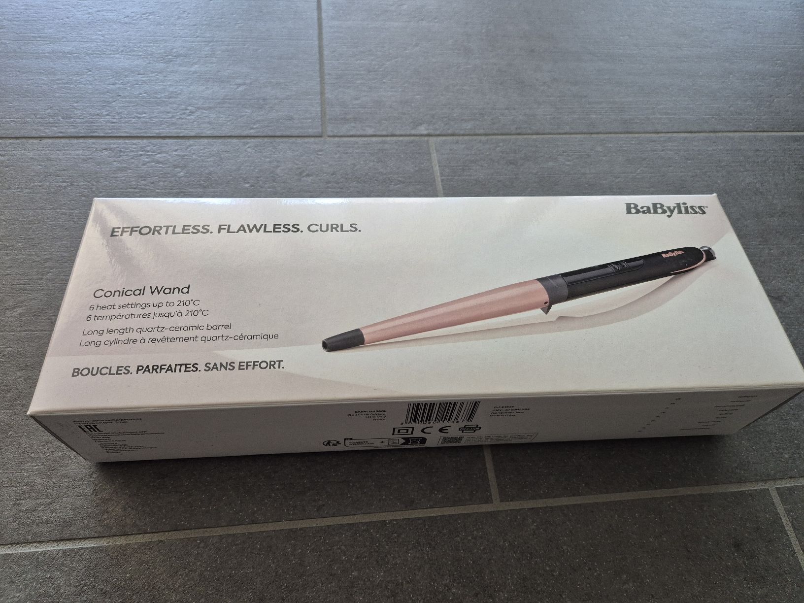 BaByliss Piastre & Arricciacapelli: BaByliss Lockenstab Conical Wand – Usato da Affoltern am Albis venduto da Darquise