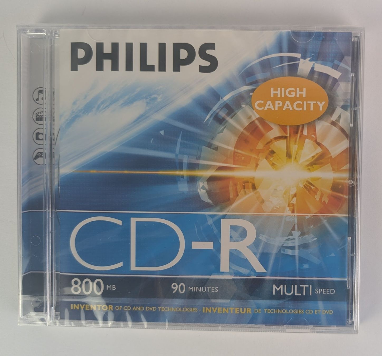 CD & DVD vergini: Original Philips CD-R 800 MB, Neu und OVP – Nuovo (secondo la descrizione) da Zürich venduto da axolottchen