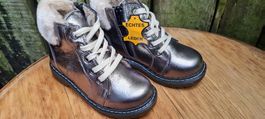 DENO Kinderboots Echtleder Stiefel gr29💕Platinum💕(822)