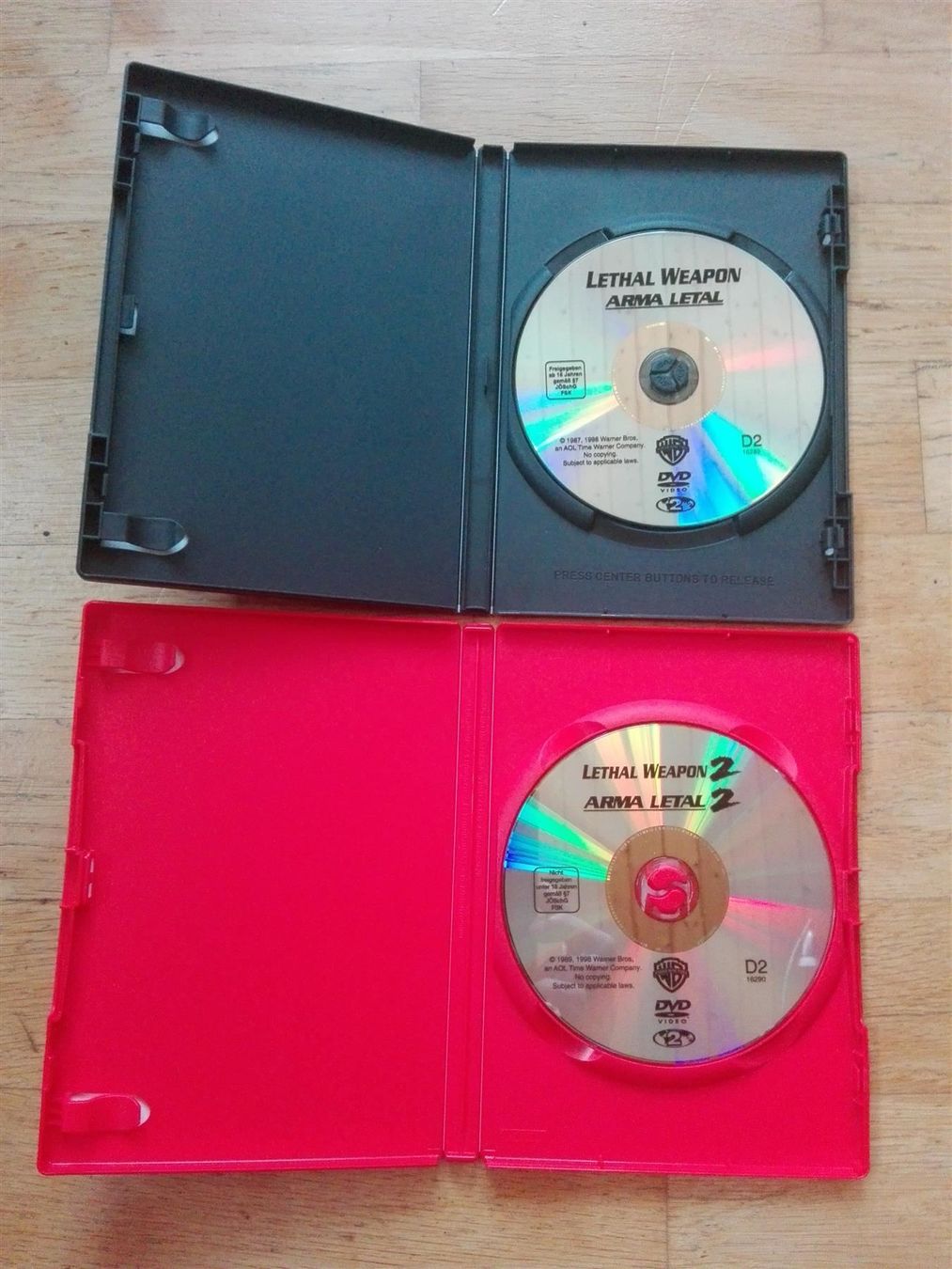 Tutti i DVDs: Lethal Weapon (1-4) Special Edition  > De-Eng-Esp <  4-DVD's – Usato da St. Gallen venduto da elk2020 4