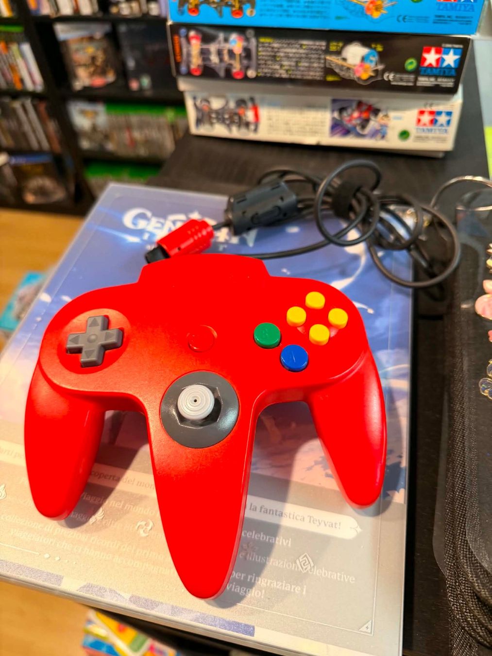 Nintendo Controller: Nintendo 64 Controller Red – Usato da Giubiasco venduto da Ticinerd