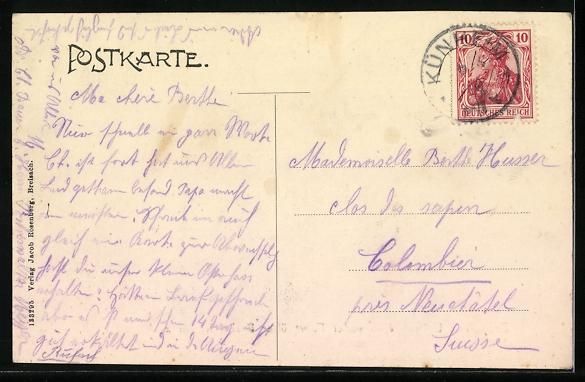 Cartoline postali: Breisach, Zeppelins Luftschiff über dem – Usato da Berlin venduto da bartko-reher 1