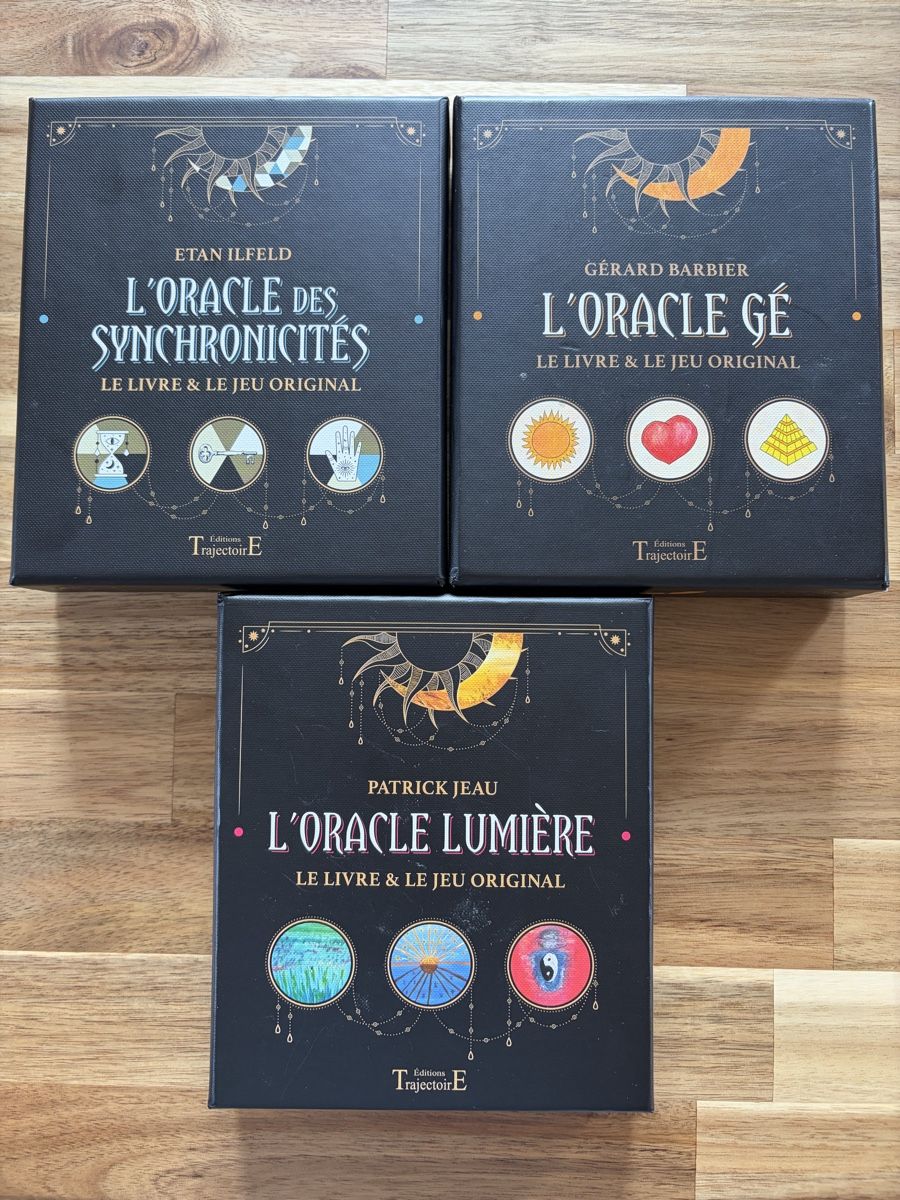 Giochi: 3 oracles Editions Trajectoires  – Usato da Crissier venduto da Nouchki76