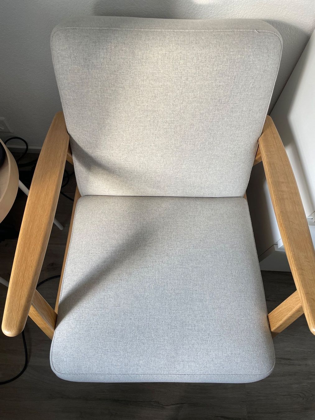 Ikea Poltrone: IKEA EKENÄSET Sessel, Eiche/Gunnared beige – Usato da Thalwil venduto da jag_7wgj 1