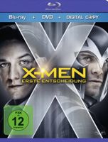 X-MEN - Erste Entscheidung (2011) Fassbender/McAvoy/BD+DVD