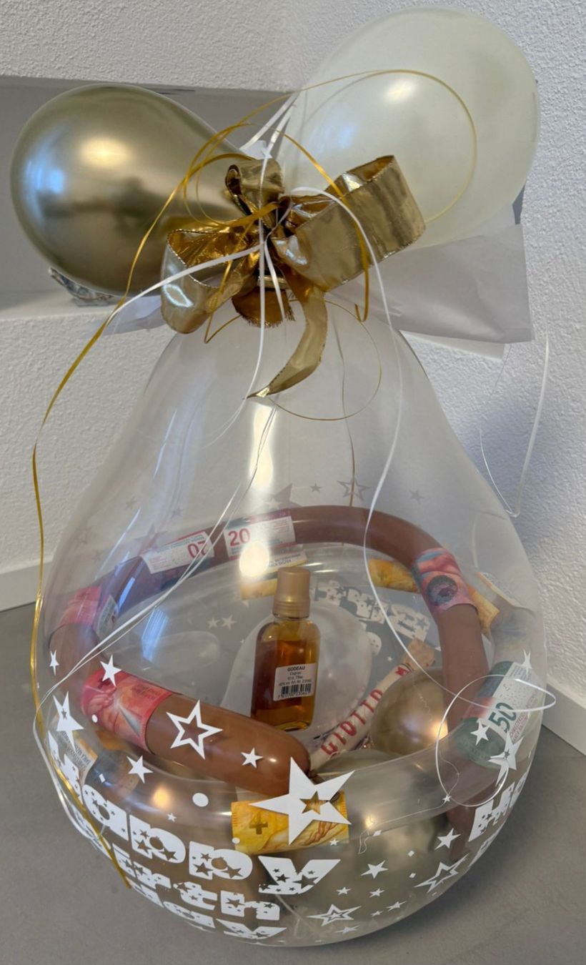 Kit bricolage: GESCHENKVERPACKUNG MIT BALLON – Nuovo (secondo la descrizione) da Amriswil venduto da gu80kaya 1