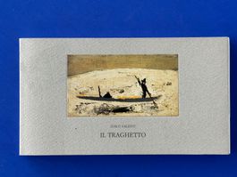 Italo Valenti - il traghetto 1994. signiert