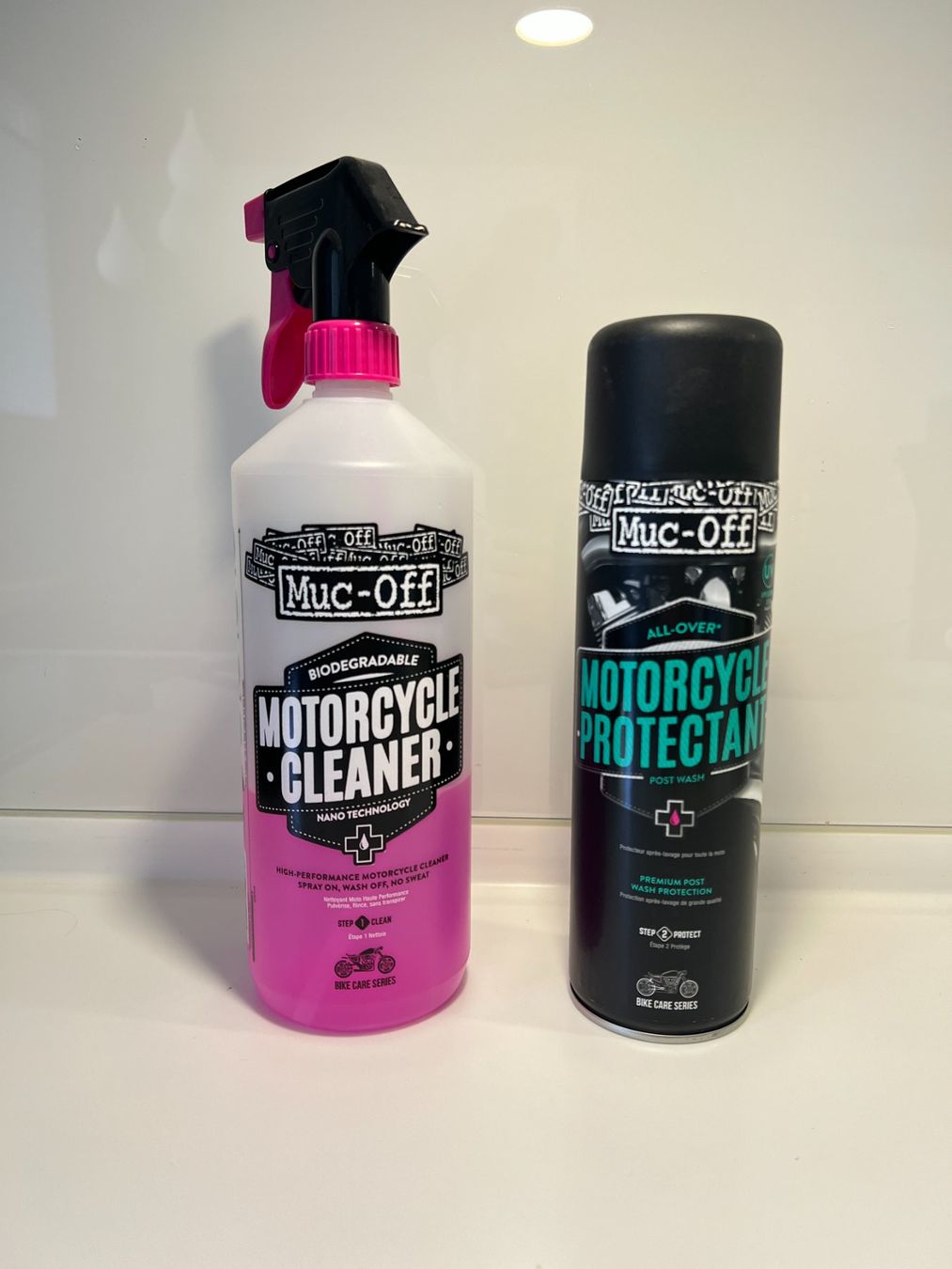 Prodotti di pulizia: Muc-Off Motorcycle Cleaner & Protectant – Usato da Muri b. Bern venduto da michellew23