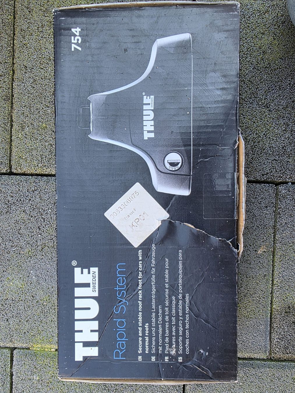 Portapacchi: Thule Rapid System 754 mit Wingbar Dachträger – Usato da Grasswil venduto da Natali.H 7