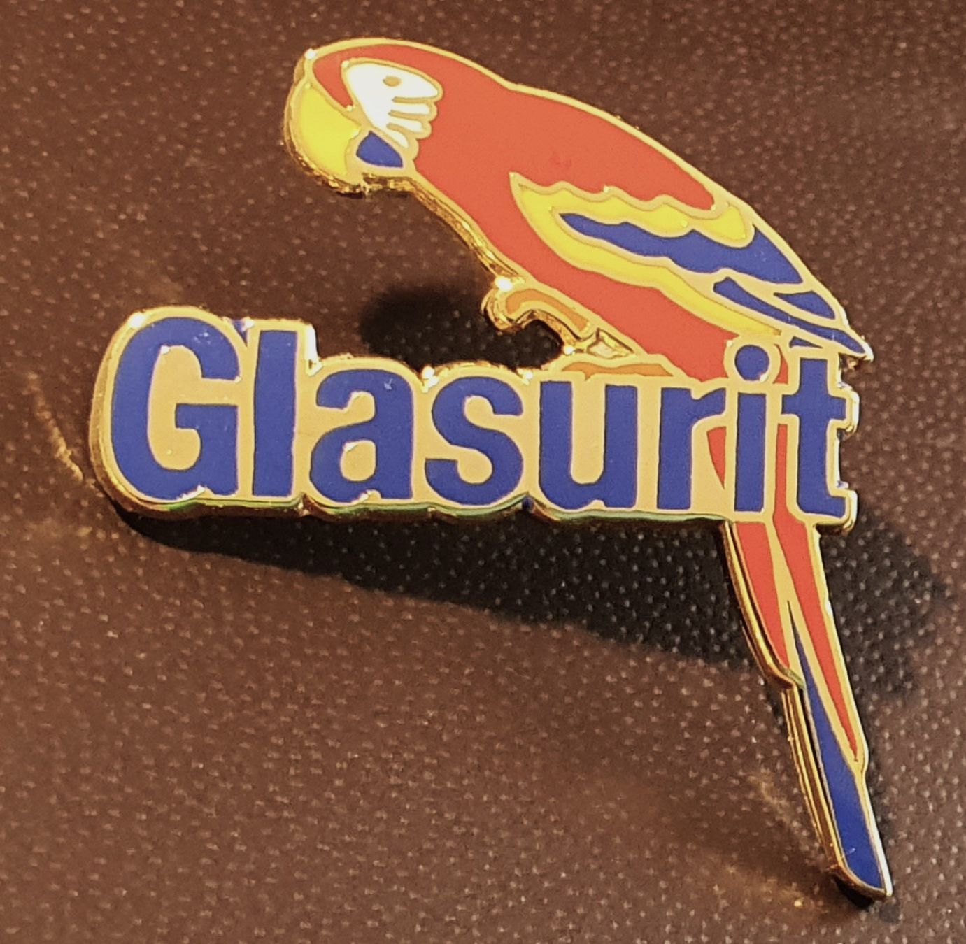 Placchette & Badge: R932 - Pin Papagei - Glasurit – Usato da Reinach BL venduto da Boston-Verkauf