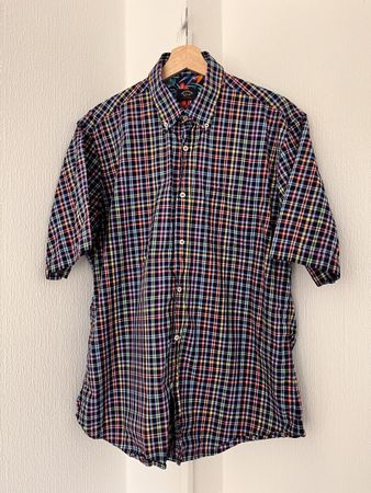 Paul & Shark Yachting Summer Plaid Shirt - Size L/42 Mens