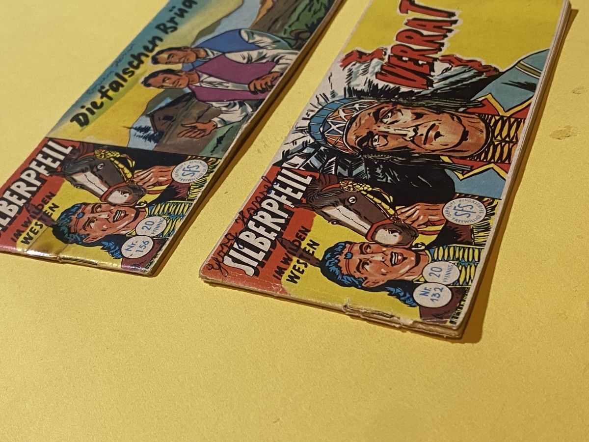 Fumetti: 2 Silberpfeil Hefte, Nr. 20 + 156, Western Comics – Usato da Zuerich venduto da SonderArt-Wertgut 1