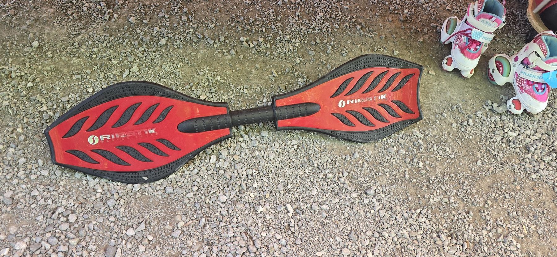 Hoverboard: Waveboard Ripstik Razor rot skateboard rollbrett – Usato da Hinterkappelen venduto da erosa