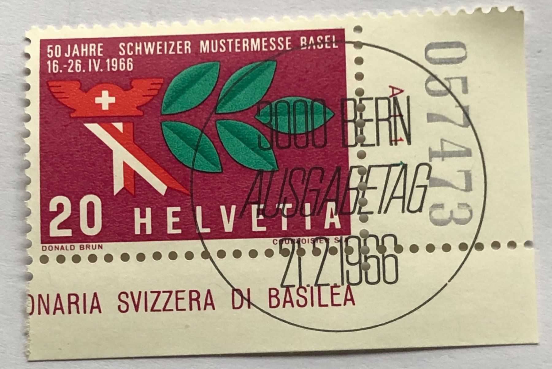 Tutti i francobolli: Nr.440 mit VollStempel Bern – Usato da Aarau venduto da Billa007