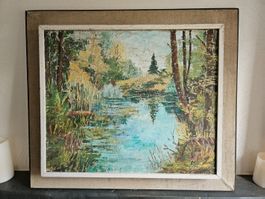 Robert Boinay (1918-1988) de Vendlincourt Jura Signé et daté