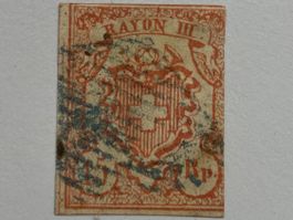 1852, Rayon III mit grosser Wertziffer