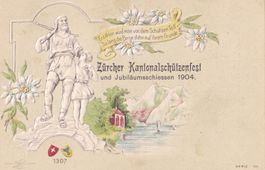 Zürich Kantonales Schützenfest 12. - 20. Juni 1904