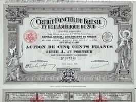 Crédit Foncier du Brésil et de l'Amerique de Sud - 1928