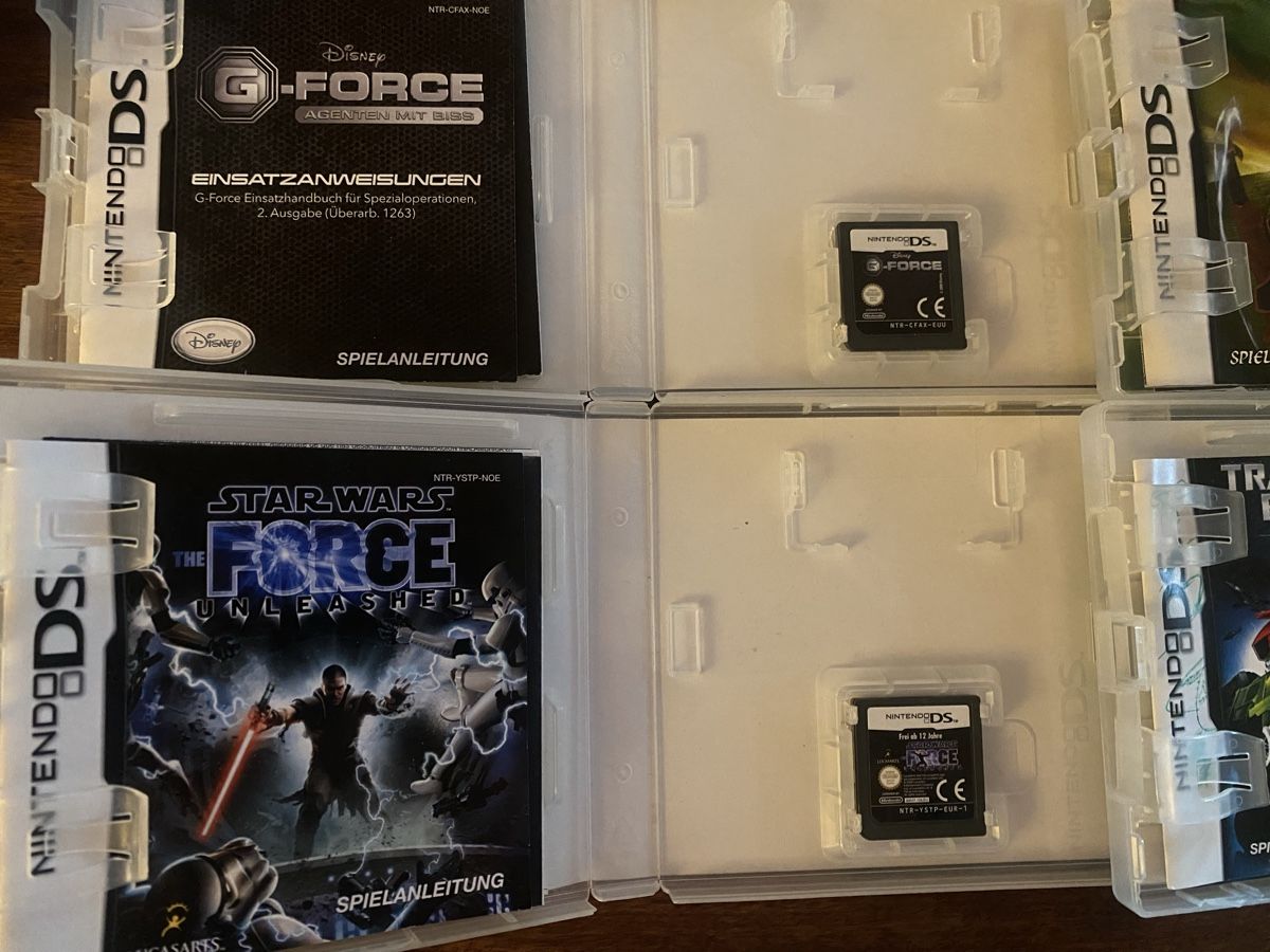 Jeux: 4x Nintendo DS Spiele Bundle Avatar Star Wars G-Force – D'occasion à Kirchberg BE par swiss_slab 3