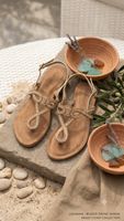 ✨️ LAZAMANI Sandalen Strass aus Leder 37 ✨️