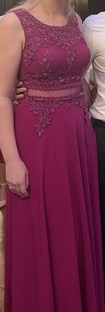 Abendkleid Umit Collection lila Grösse 38
