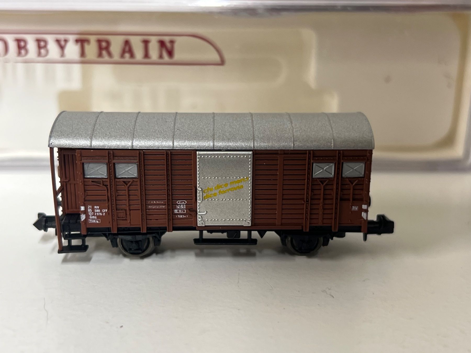 Hobbytrain Modellini di ferrovie: HOBBYTRAIN Gms SBB CFF Spur N – Usato da Neuenhof venduto da ludovicco 1