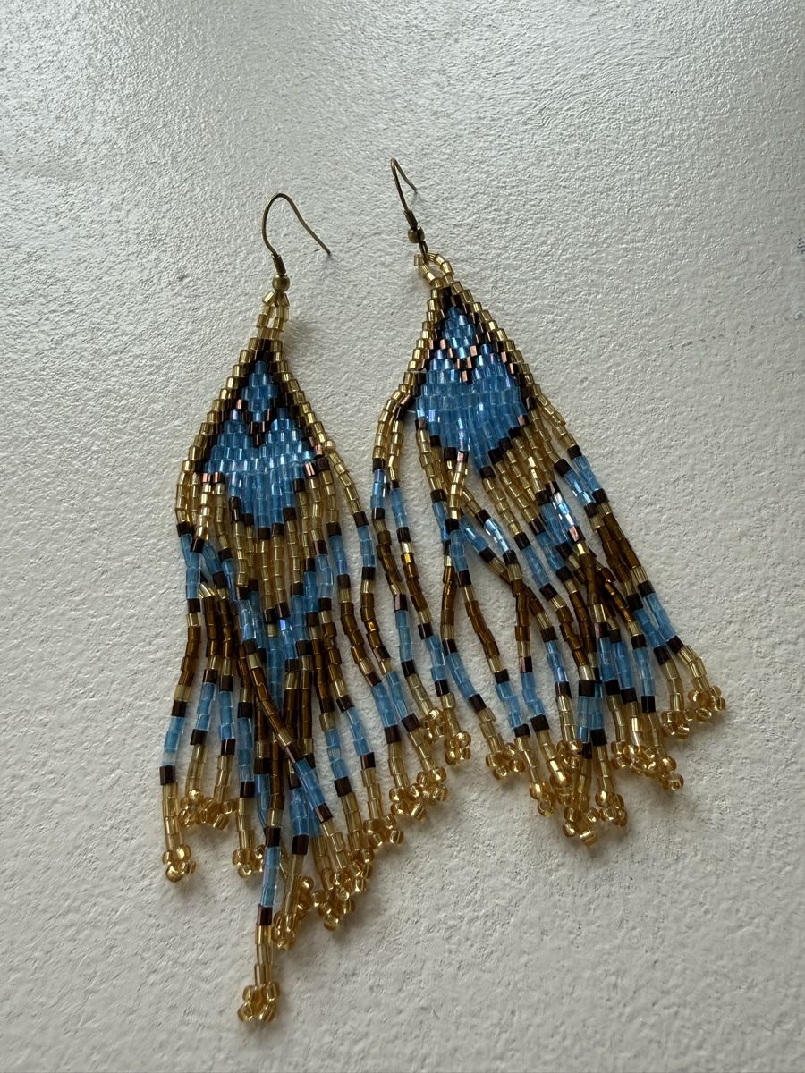 Boucles d'oreille: Wunderschöne Blaue Hänger Ohrringe – D'occasion à Bottmingen par Itsclaire 2