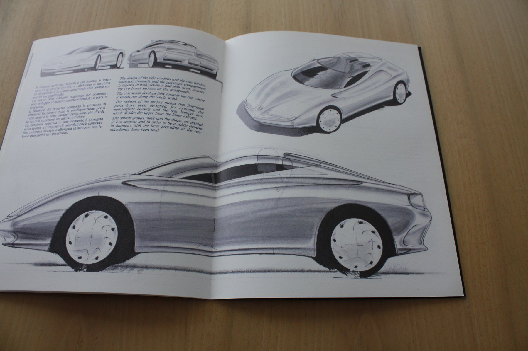 Documents: Pininfarina Chronos Prospekt Studie Model 3/1991 – D'occasion à Wikon par erwin400 3