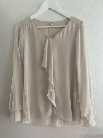 Elegante Seidenbluse mit Raffung von Seidensticker