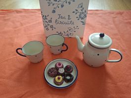 MAILEG Teeset Tea & Biscuits (Tee und Kekse / Gebäck)