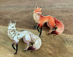 Set 2x Pin Fuchs