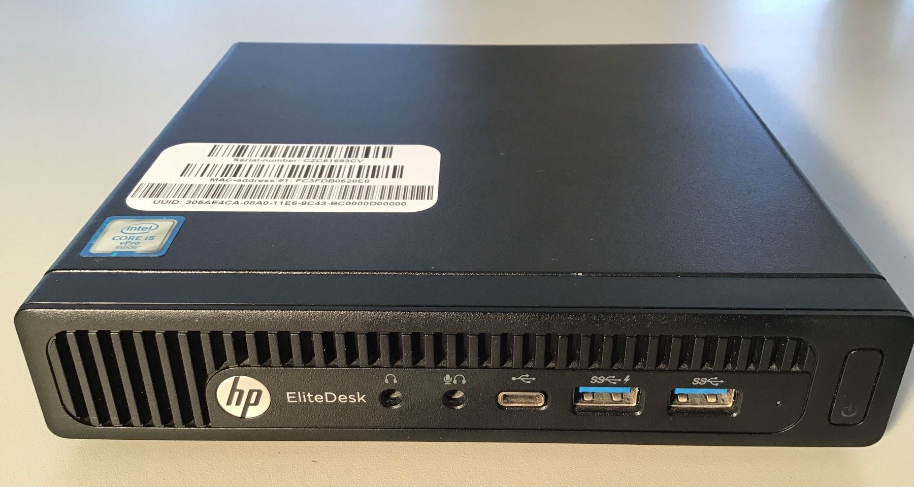 Hewlett Packard PC: HP EliteDesk Mini PC 800 G2 Mini Intel Core i5 gebraucht – Usato da Dübendorf venduto da sdbu-frappant