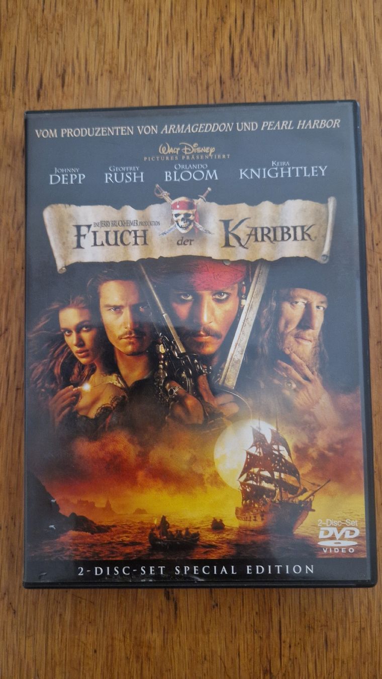 Tutti i DVDs: Fluch der Karibik DVD - Special Edition -  – Usato da Neuhaus SG venduto da silvia1991