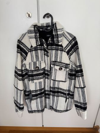 karrierte Jacke