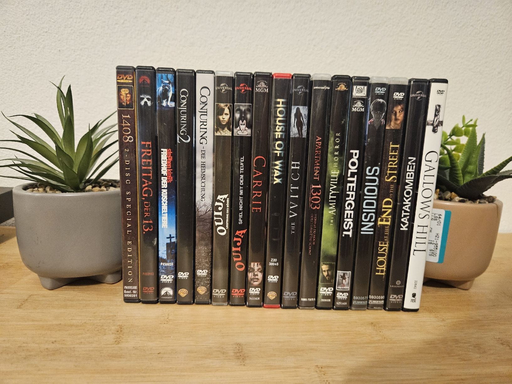 Tous les DVDs: DVD Sammlung Horrorfilme 17 Stk. gebraucht – D'occasion à Hochdorf par Kragplattenanschluss