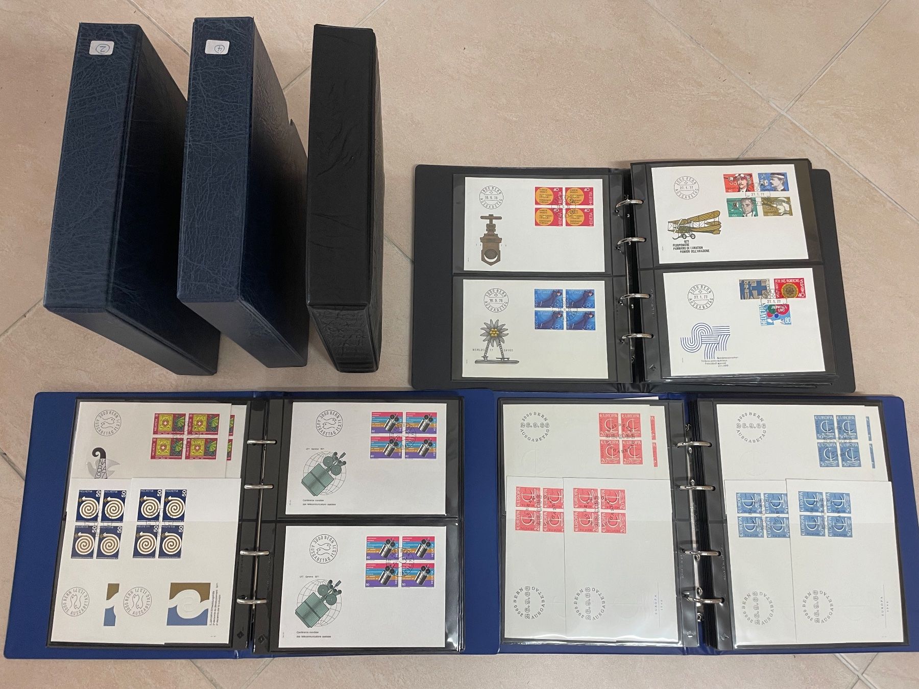 Tutti i francobolli: 3 ALB LEUCHTTURM soignés – Usato da Sonceboz-Sombeval venduto da Comment2 1