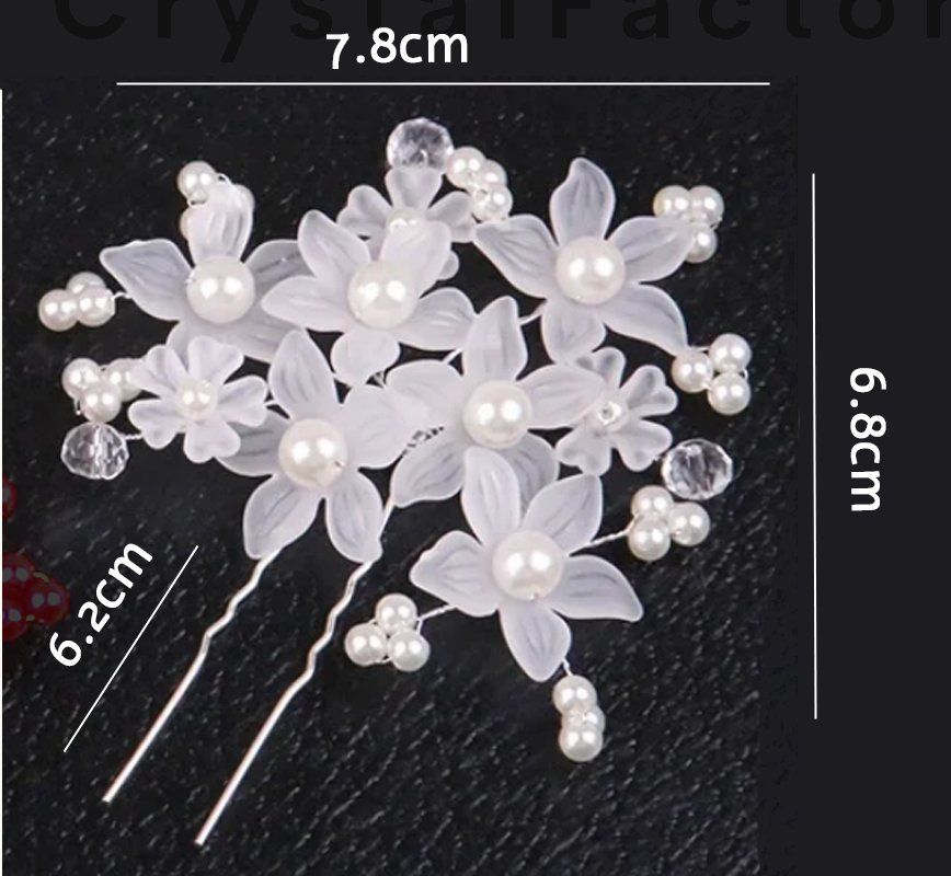 Accessori per capelli: Blüten Haarnadel, Hochzeit, Fest – Nuovo e nell'imballaggio originale da Bottenwil venduto da anh_5brz 1