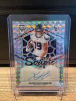 Xavier Hutchinson Scripts Auto Panini Mosaic Football 2024