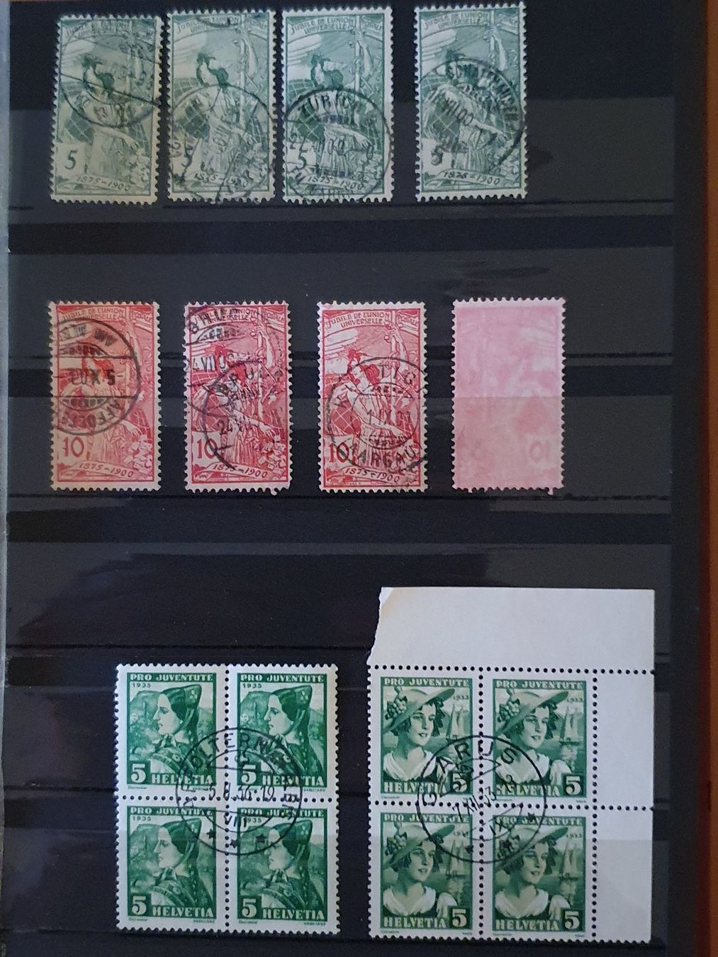 Tutti i francobolli: Album mit Inhalt Schweiz – Usato da Kreuzlingen venduto da Rschweiz1 4