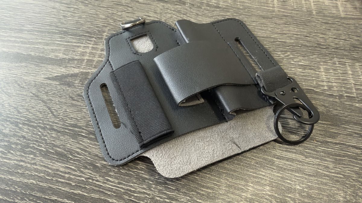 Taschen: EDC Holster Organizer Leder Schwarz Universal Neu – Neu (gemäss Beschreibung) aus Rorschach von H4ry4d 4