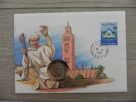Münzbrief 1985 - Marokko 1 Dirham 1974