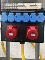 Baustromverteiler 63 A Gifas auf Ständer gebrauchter Zustand